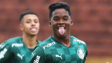 El joven extremo marcó su primer gol con el equipo Sub-20 del Verdao en su primera aparición como titular. Es internacional Sub-15 con Brasil.