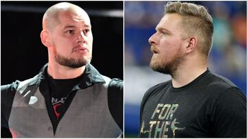 Baron Corbin y Pat McAfee, de ser compañeros de la NFL a enfrentarse en SummerSlam