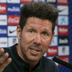 Simeone: "¿El césped? Si vienes a mi casa se usan mis platos..."