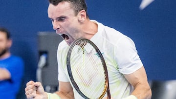 Roberto Bautista, en Amberes.