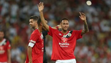 Neymar durante el Partido de las Estrellas