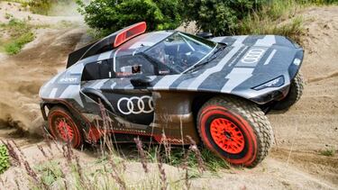 Audi RS Q e-tron: el altamente tecnológico auto de carreras eléctrico para el Rally Dakar 2022