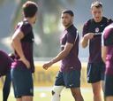 Oxlade-Chamberlain vuelve a entrenarse con el grupo
