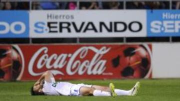 Instante del partido.