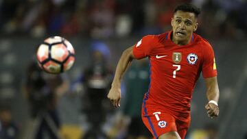 Alexis anot&oacute; el primer gol ante Venezuela.