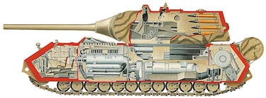 Así era el Maus, el monstruoso tanque de la Alemania nazi más grande y pesado jamás construido