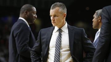 Billy Donovan, entrenador de Oklahoma City Thunder.