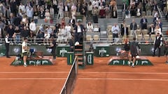 Alcaraz’s touching gesture as injured Musetti exits Roland Garros