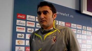 <b>ROTUNDO. </b>Ernesto Valverde habló claro en rueda de prensa sobre la posible marcha de Eguren en el mercado invernal.