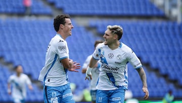 during the 2nd round match between Puebla and Mazatlan FC as part of the Liga BBVA MX, Torneo Clausura 2026 at Cuauhtemoc Stadium, on January 13, 2026 in Puebla, Mexico.