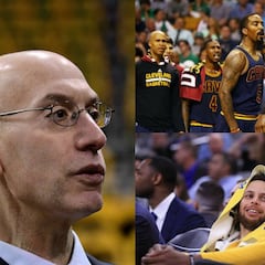 Adam Silver, sobre el dominio de los Warriors y Cavs en la NBA: "Celebremos la excelencia"