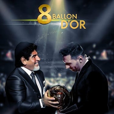 Los mejores memes del Balón de Oro 2023