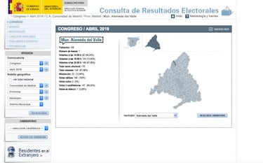 Resultado Elecciones Noviembre: cómo descargar la app del Ministerio del Interior