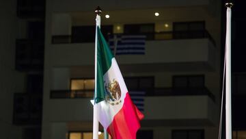 M&eacute;xico abre actividades en R&iacute;o 2016 con el izamiento de bandera
 