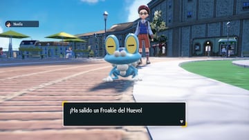 El Greninja obtenido puede tener descendencia, dando lugar a Froakie en los Huevos que eclosionemos