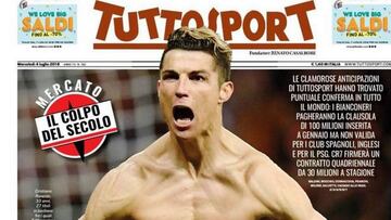 Tuttosport, optimista: "Cristiano está a un paso de la Juve"