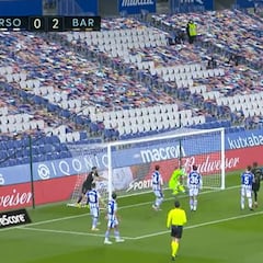 Messi ahora es un hombre feliz: vean su reacción al 0-3 de Dest