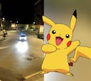 Reír en tiempos duros: policía lee una carta de Pikachu