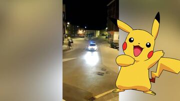 Reír en tiempos duros: policía lee una carta de Pikachu