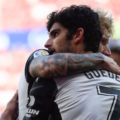 Guedes: "Creo mucho en el míster y en el equipo"