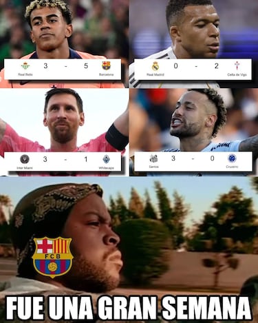 Los mejores memes de la derrota del Real Madrid ante el Celta