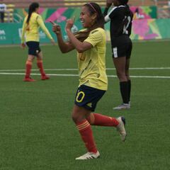 Colombia derrota a Jamaica con goles de Leicy en Panamericanos