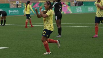 Colombia derrota a Jamaica con goles de Leicy en Panamericanos