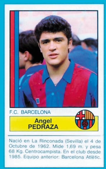 El sevillano sólo jugó en el Barcelona y el Mallorca. En el club catalán comenzó su carrera, y estuvo entre 1980 y 1988, año en el que llegó a Mallorca para retirarse en 1995.