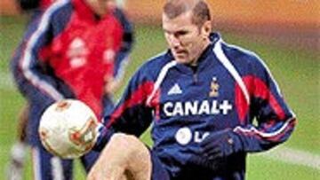 Zinedine Zidane, ayer.
