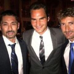 Federer quiere al Chino Ríos en el Salón de la Fama del tenis