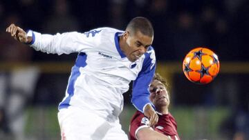 Zanka, en un partido de Champions.