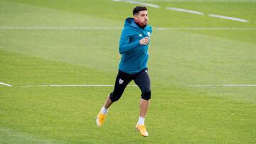 Yuri Berchiche en la sesión de este miércoles.