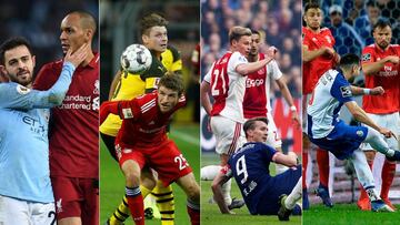 Los mano a mano por las ligas europeas: Bundesliga, Premier...