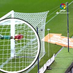 Polémica en La Rosaleda: el gol fantasma de Joaquín entró