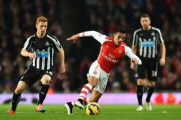 Arsenal no tuvo problemas para superar a Newcastle en una nueva fecha de la Premier League.