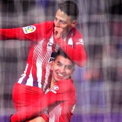 Arias, cuarto colombiano en anotar con el Atlético de Madrid