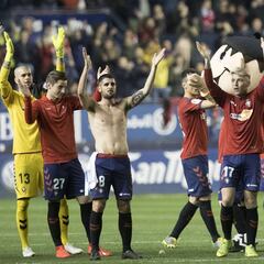 Osasuna: las claves del nuevo líder de LaLiga 1|2|3