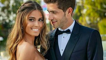 Sergi Roberto y Coral Simanovich se casan en Tel Aviv.