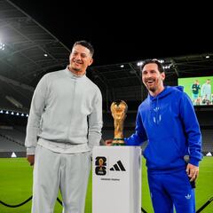 Messi se reencuentra con la Copa del Mundo y Mahomes en Los Ángeles