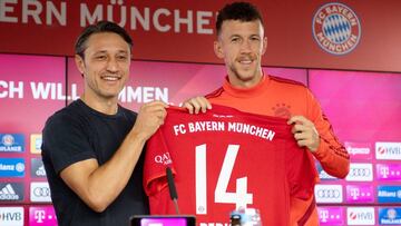 Perisic fue presentado como nuevo jugador del Bayern