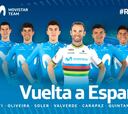 Movistar irá a la Vuelta con Valverde, Carapaz y Nairo