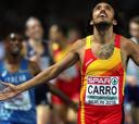Fernando Carro se estrena con plata en 3.000 obstáculos