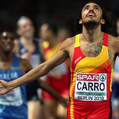 Fernando Carro se estrena con plata en 3.000 obstáculos