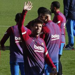 Piqué publica su nómina