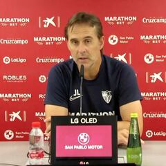 Lopetegui sobre Unzué: "Es un luchador y le hará frente a la ELA con su energía y positividad"