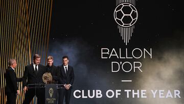 La bomba de la gala: el premio a mejor club... ¡Manchester City!