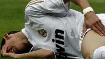 Di María se lesiona en la última sesión del año