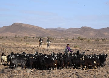 Etapa 3 de la 13ª edición de Titan Desert 2018 entre Alnif y Rissani, en el centro de Marruecos