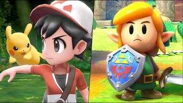 Pok&eacute;mon Let&rsquo;s Go Pikachu/Eevee y The Legend of Zelda: Link&rsquo;s Awakening 