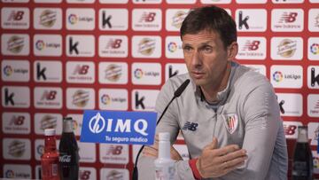 Ziganda en rueda de prensa